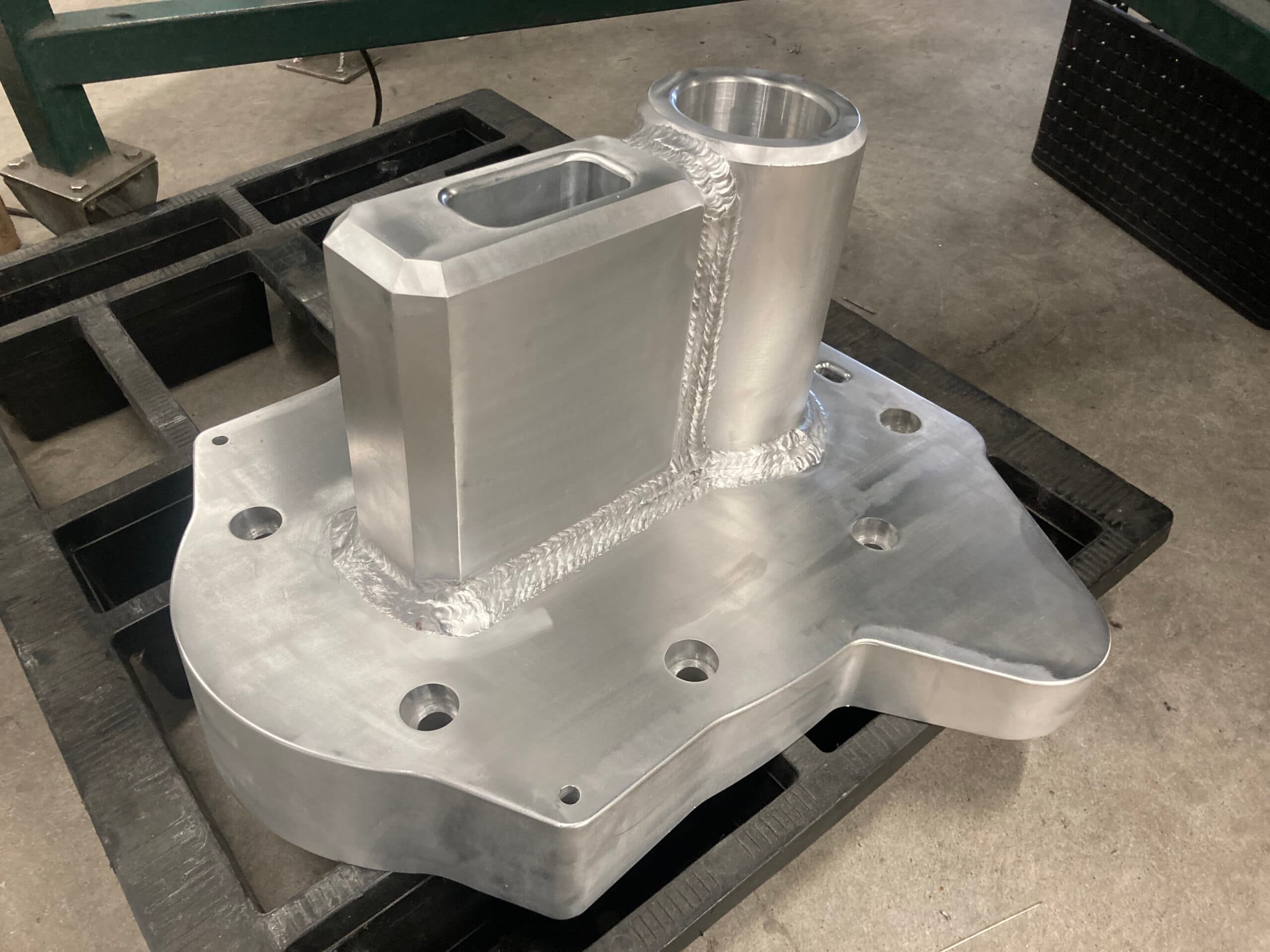Soudage MIG sur embase aluminium